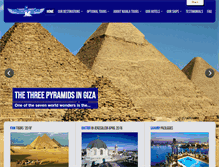 Tablet Screenshot of nabilatours.com